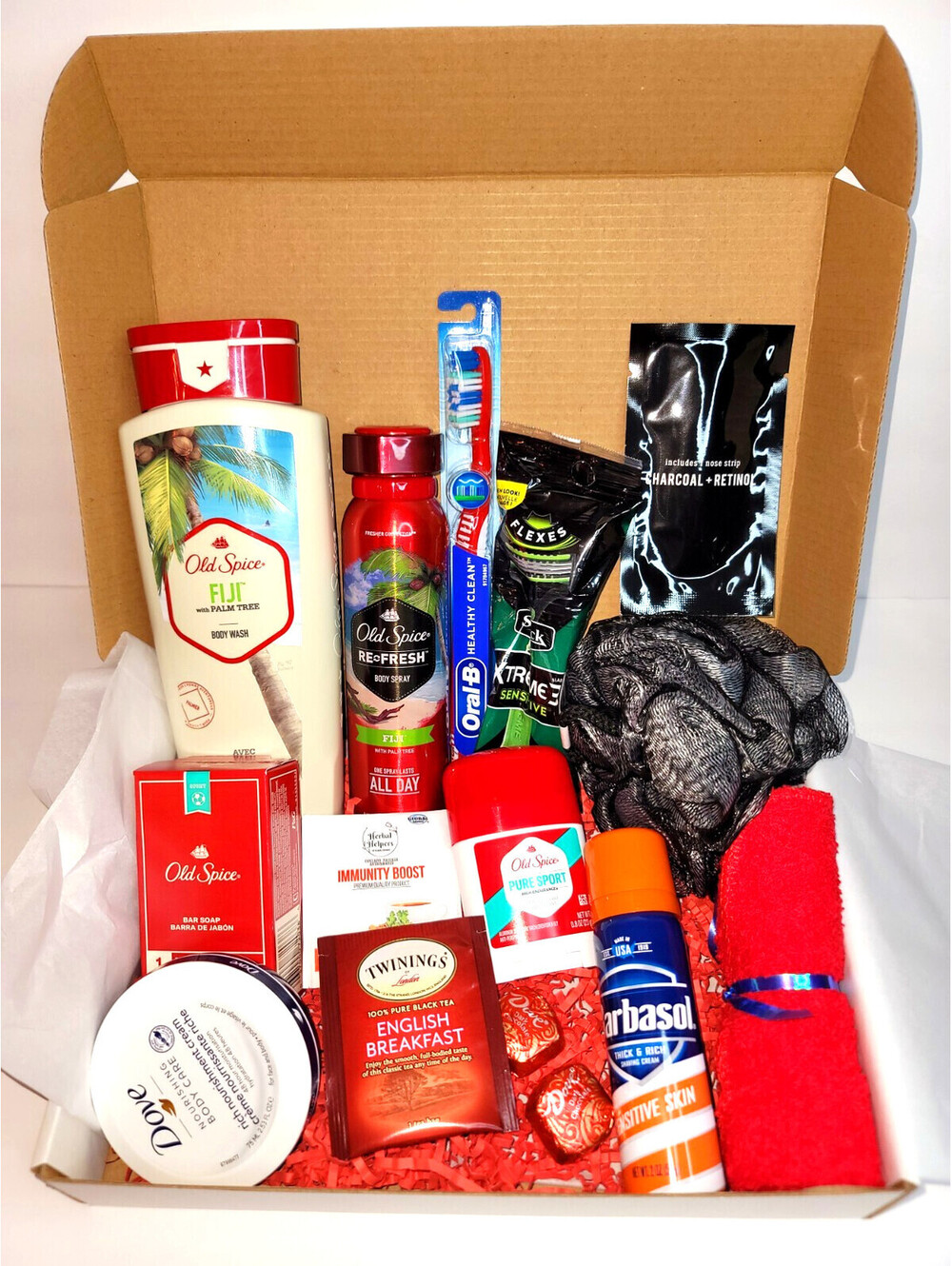 MEN GIFT BOX, FATHER'S DAT GIFT, BIRTHDAY GIFT,  SELF-CARE GIFT, CHRISTMAS GIFT